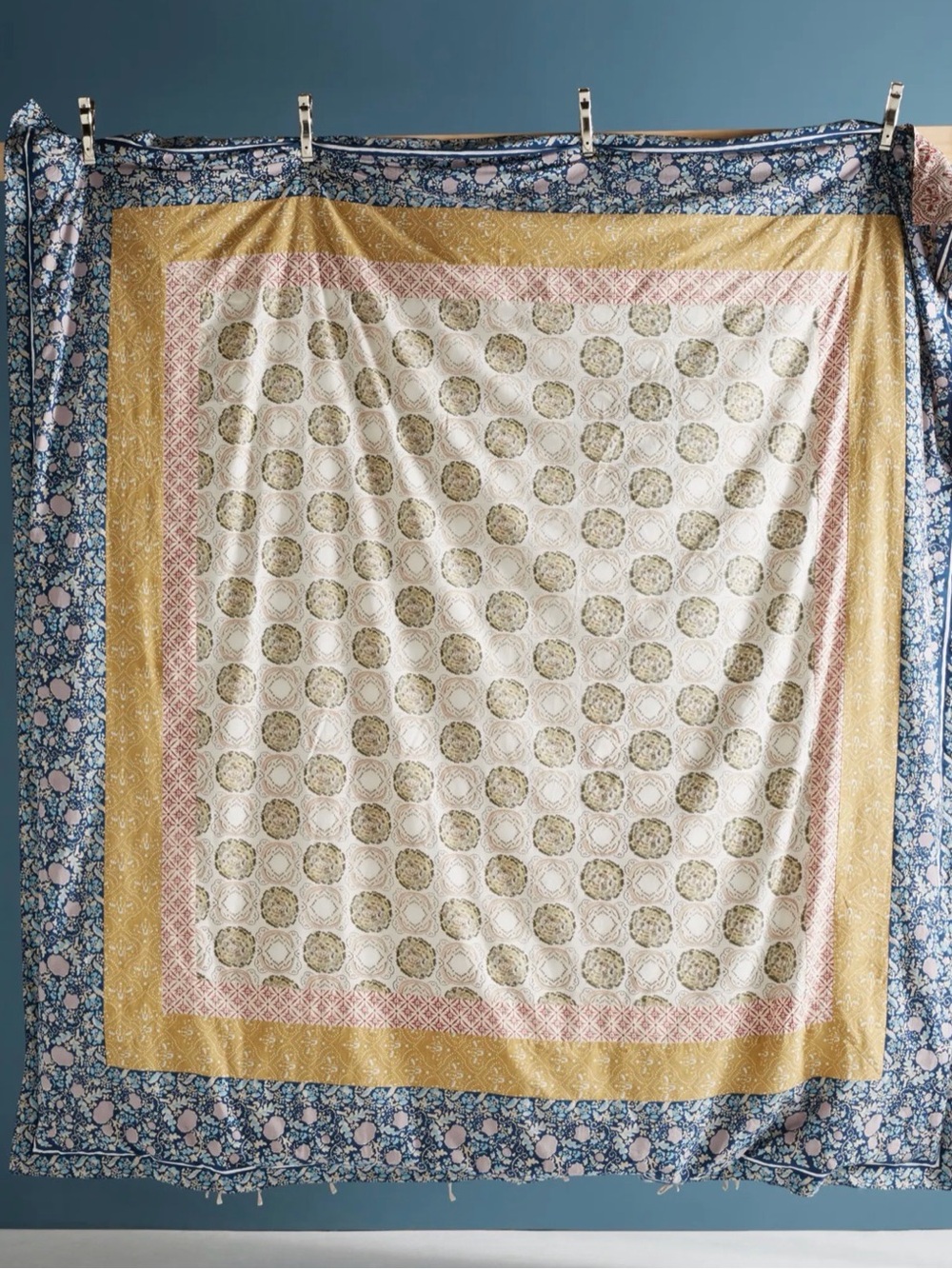 Anthropologie Meguro Queen Duvet Cover only, ( NO SHAMS)